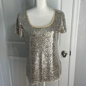 Micheal Kors sequins top Large